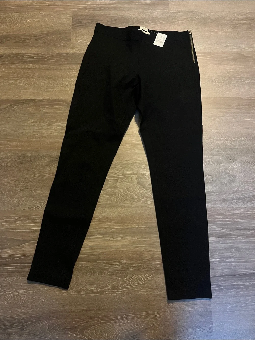 J. Crew Black the Gigi Side-Zip  Pants size 12 nwt